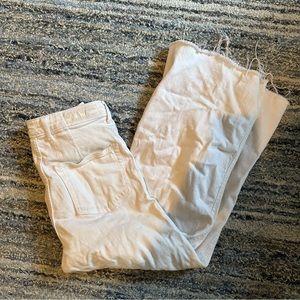 H&M white culotte jeans